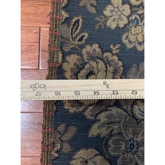 Vintage Floral Tapestry Table Runner - Elegant Home Decor - 36" x 17" - Picture 9 of 11